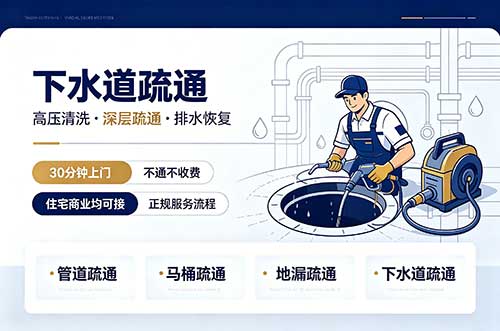 梅州下水道疏通